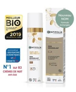 Soin de nuit remodelant  BIO, 50 ml